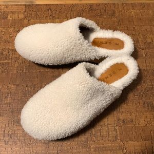 M Gemi shearling Greta clog, 41